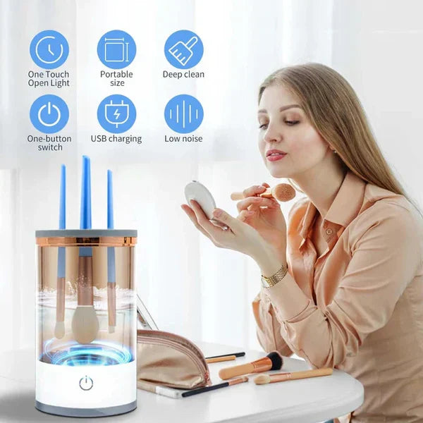 Bizzy Mart™ Makeup Brush Cleaner – منظف فرش المكياج