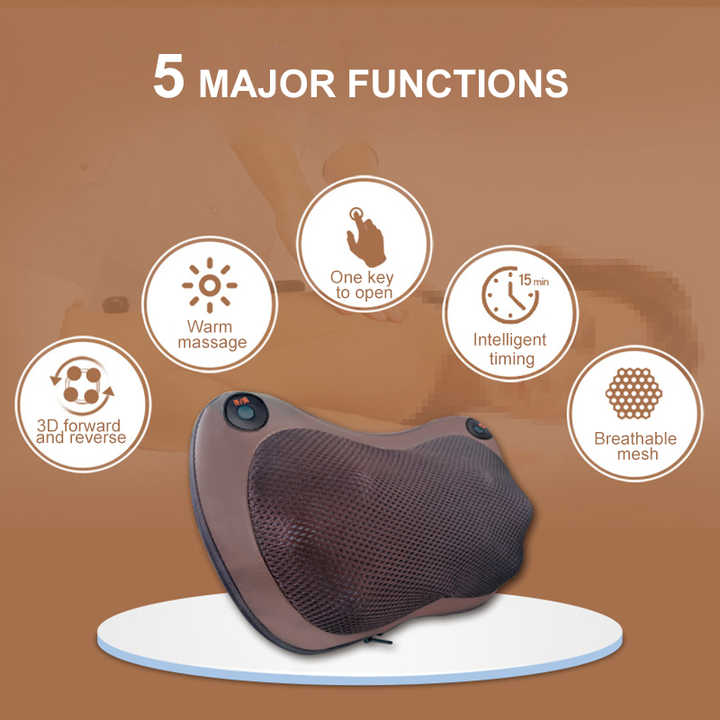 Bizzy Mart™  Electric Neck & Body Massage Pillow