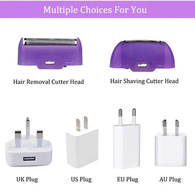 Bizzy Mart™Purple Epilator – آلة إزالة الشعر البنفسجية